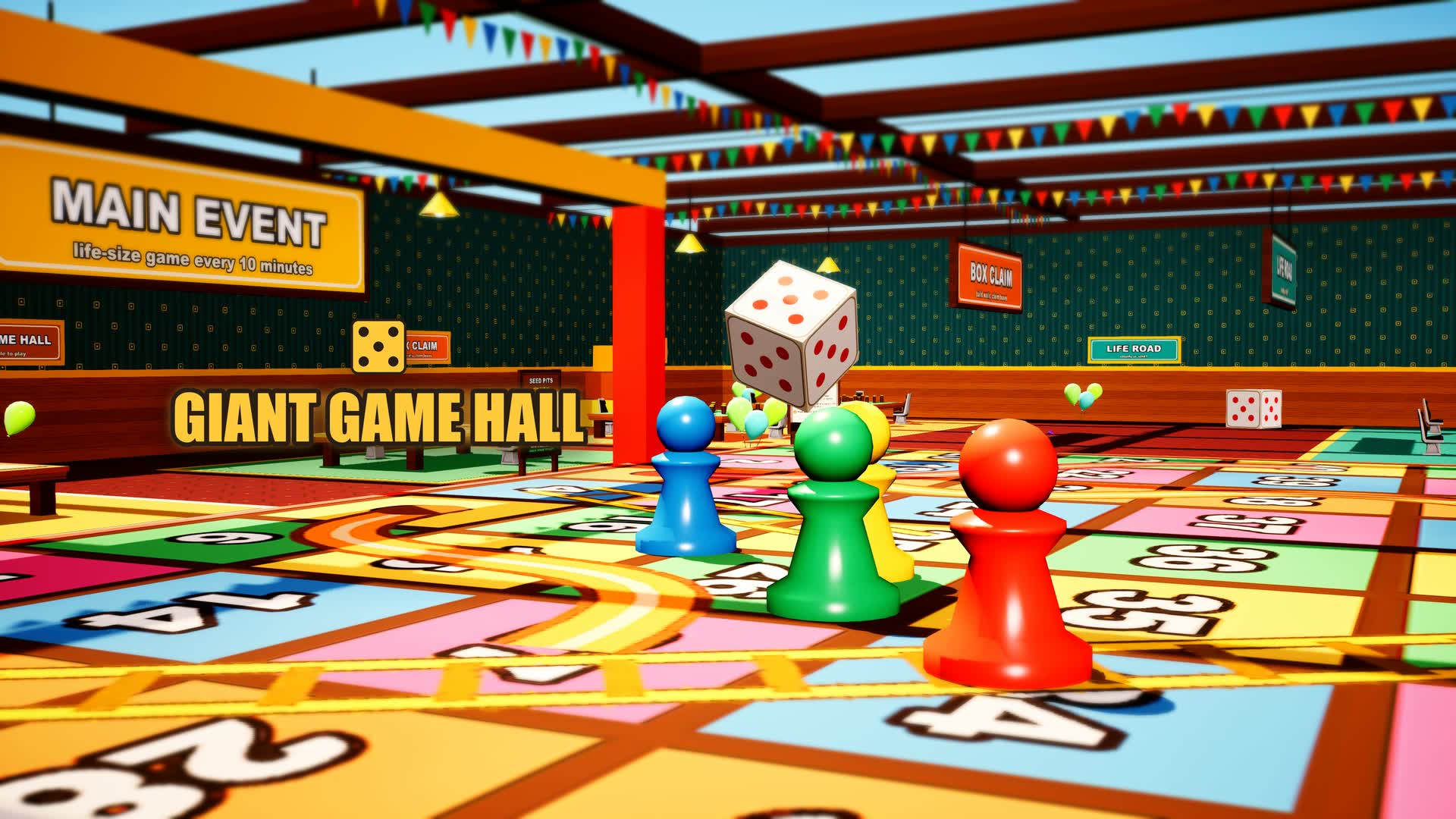 Giant Game Hall: 12 Board Games