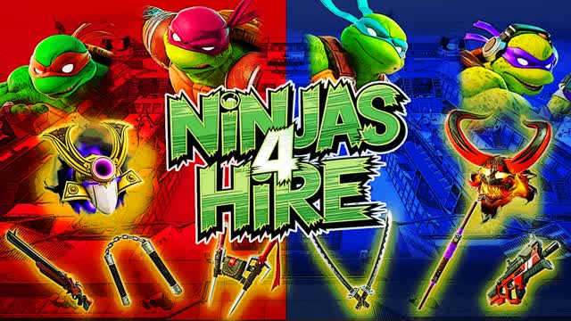 Capture 1 – 🐢 TMNT : Ninjas 4 Hire : Red vs Blue 🐢