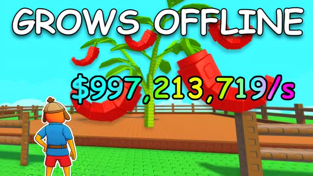 MEGA GROW A GARDEN 🌶️