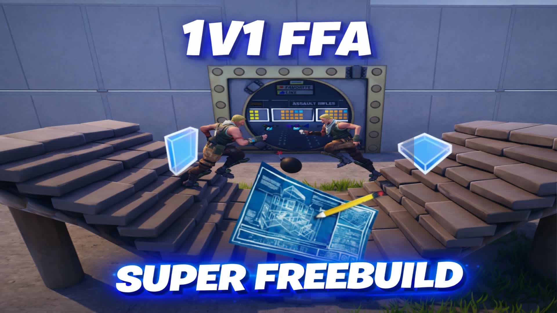 SUPER FREEBUILD 1v1 FFA