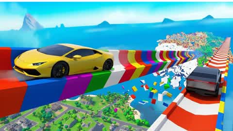 MEGA RAMP CITY NEW🚗 [CAR GAME]