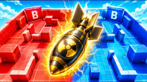 NUKE SUPER RED vs BLUE 🔴🔵