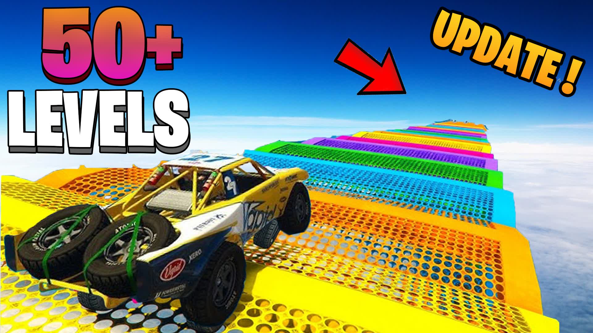 🌈FUNNY CAR PARKOUR🏁2