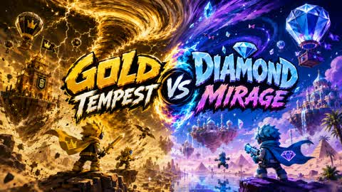 🌪️ GOLD TEMPEST • DIAMOND MIRAGE 💎