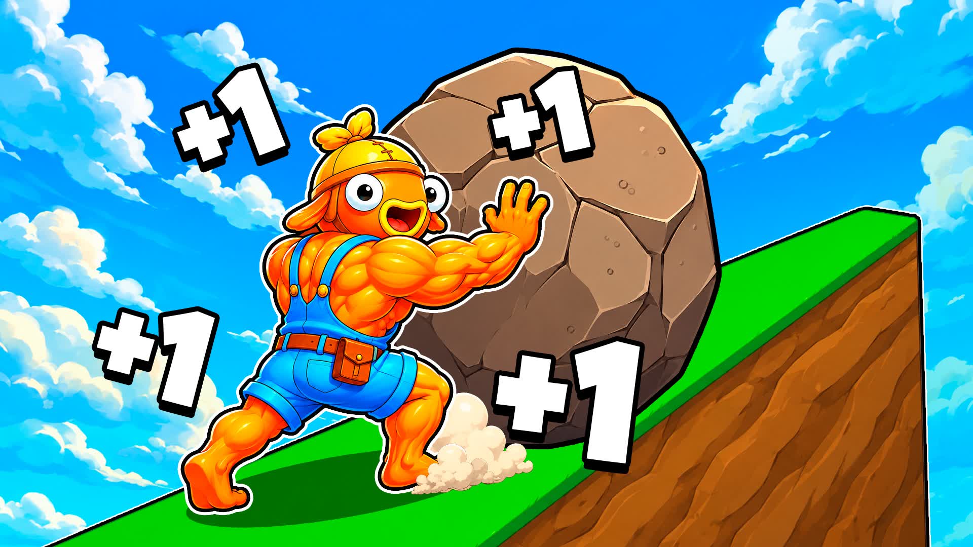 +1 Muscle to Push Boulder