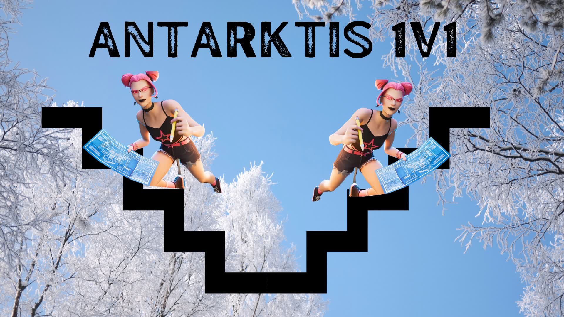 Antarktis's 1v1 Map