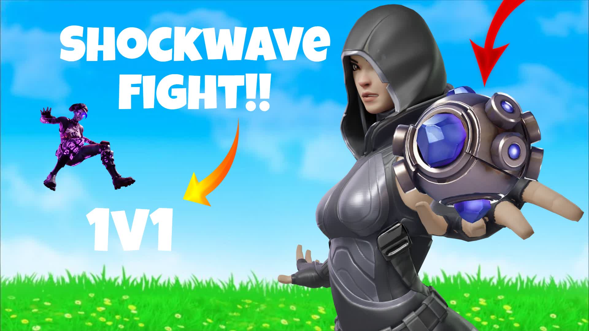 Shockwave Fight 1v1 437189733381 by agnnostos Fortnite Creative Map