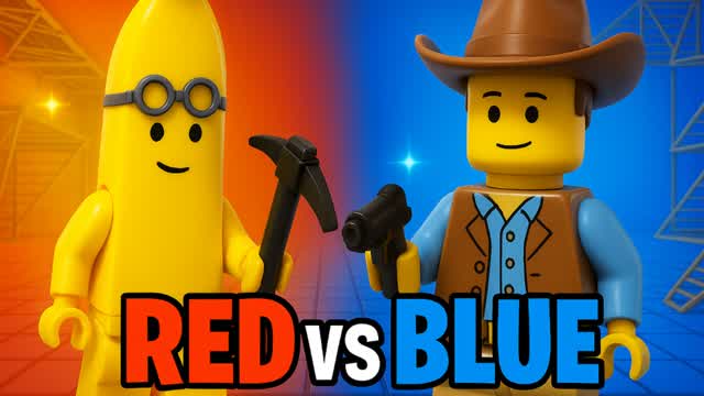 RED VS BLUE - BUILD - BRICK