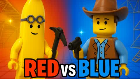 RED VS BLUE - BUILD - BRICK