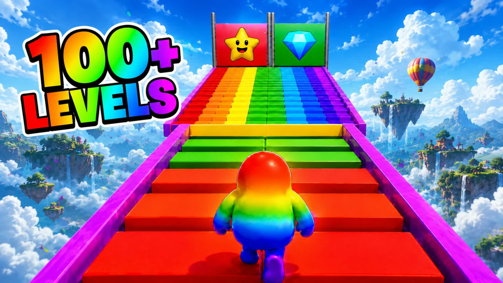🌈FUNNY PARKOUR 100+