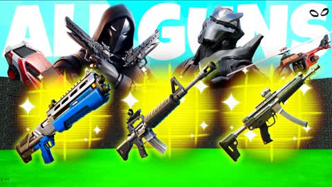 ALL GUNS 1V1 WITH SUPER WEAPONS