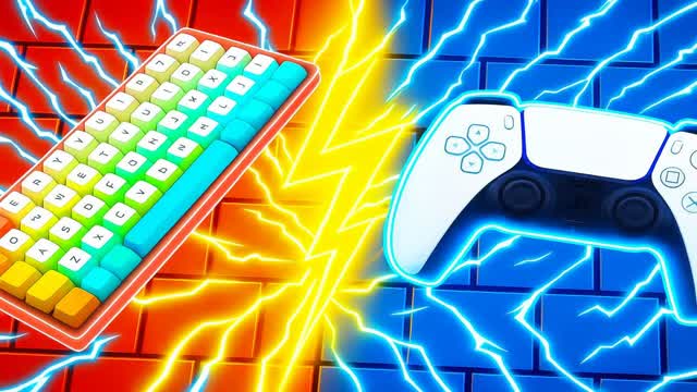 🔴KEYBOARD VS CONTROLLER (RED VS BLUE)🔵