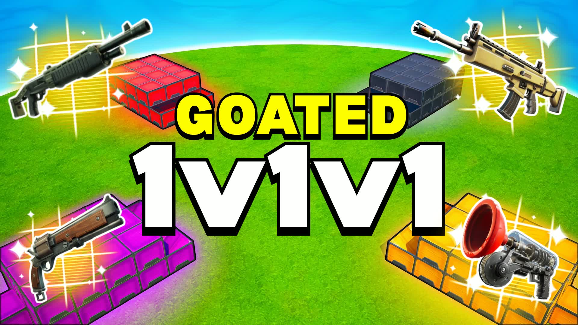 1V1V1 GO GOATED