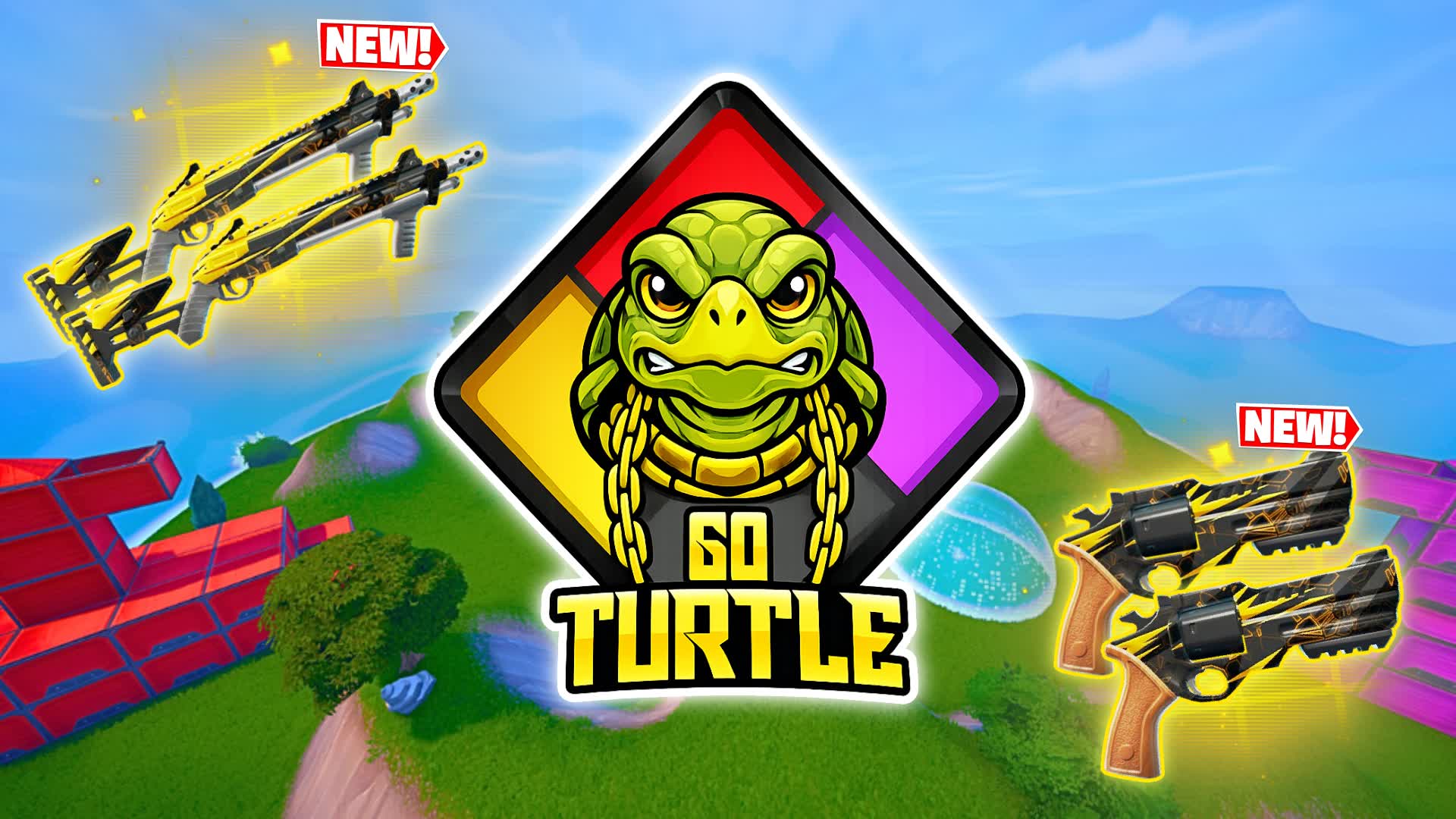 🐢 GO TURTLE! Zero Build Zone Wars 🌀
