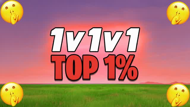 1v1v1 ONLY TOP 1% BEST MAP