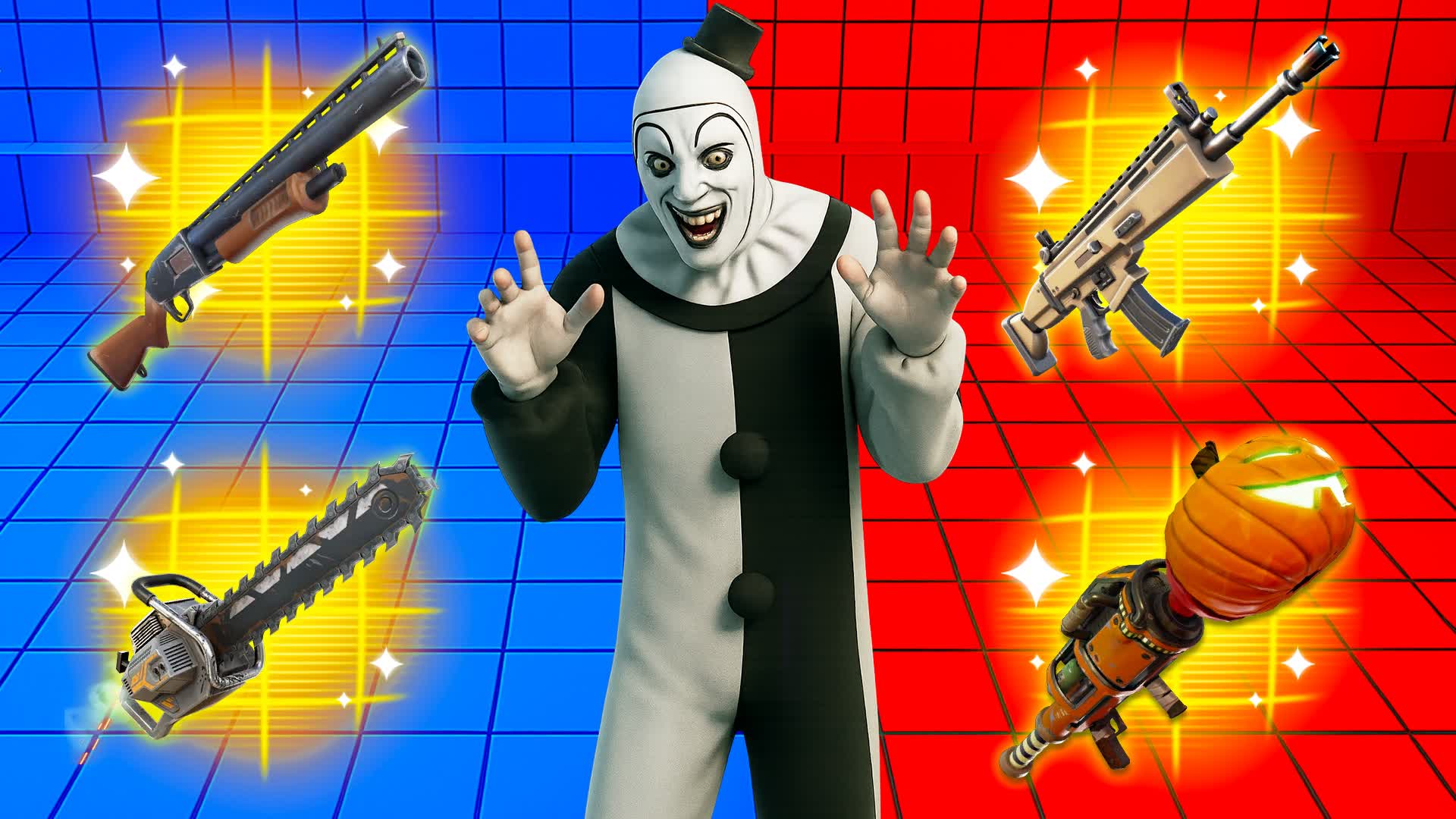 MEGA HALLOWEEN RED VS BLUE 🔴🔵 PAPA