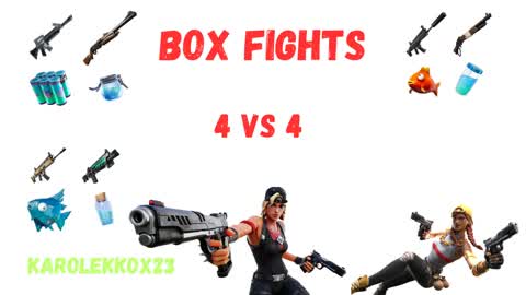 💎4vs4 BOX FIGHT💎📦