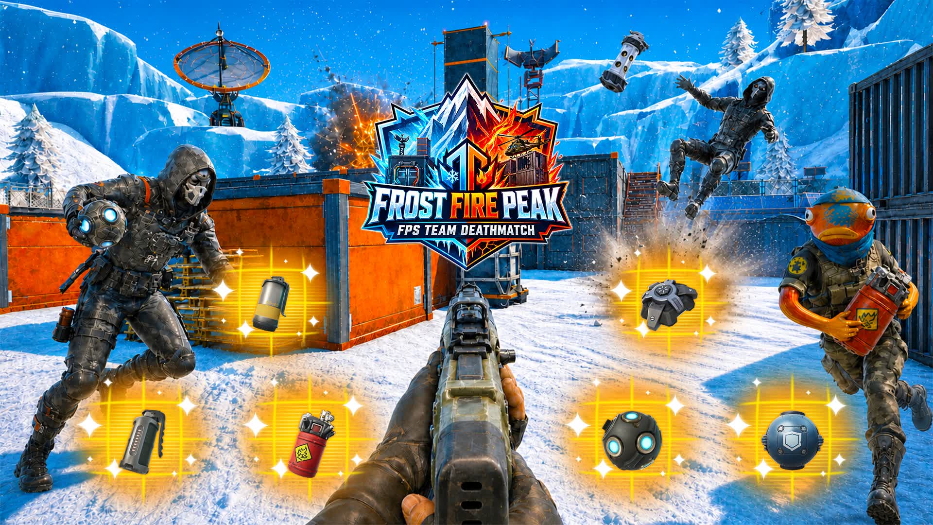 FROST FIRE PEAK ❄️🔥 FPS TDM