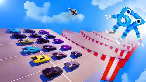 MEGA RAMP CARS 🚗HOW MANY CAN YOU GET?