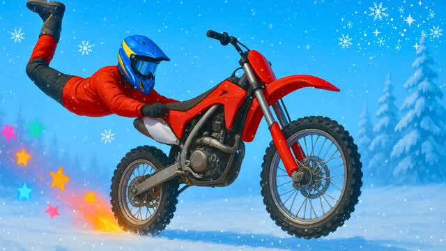 MOTOCROSS DIRT BIKE STUNT PARK