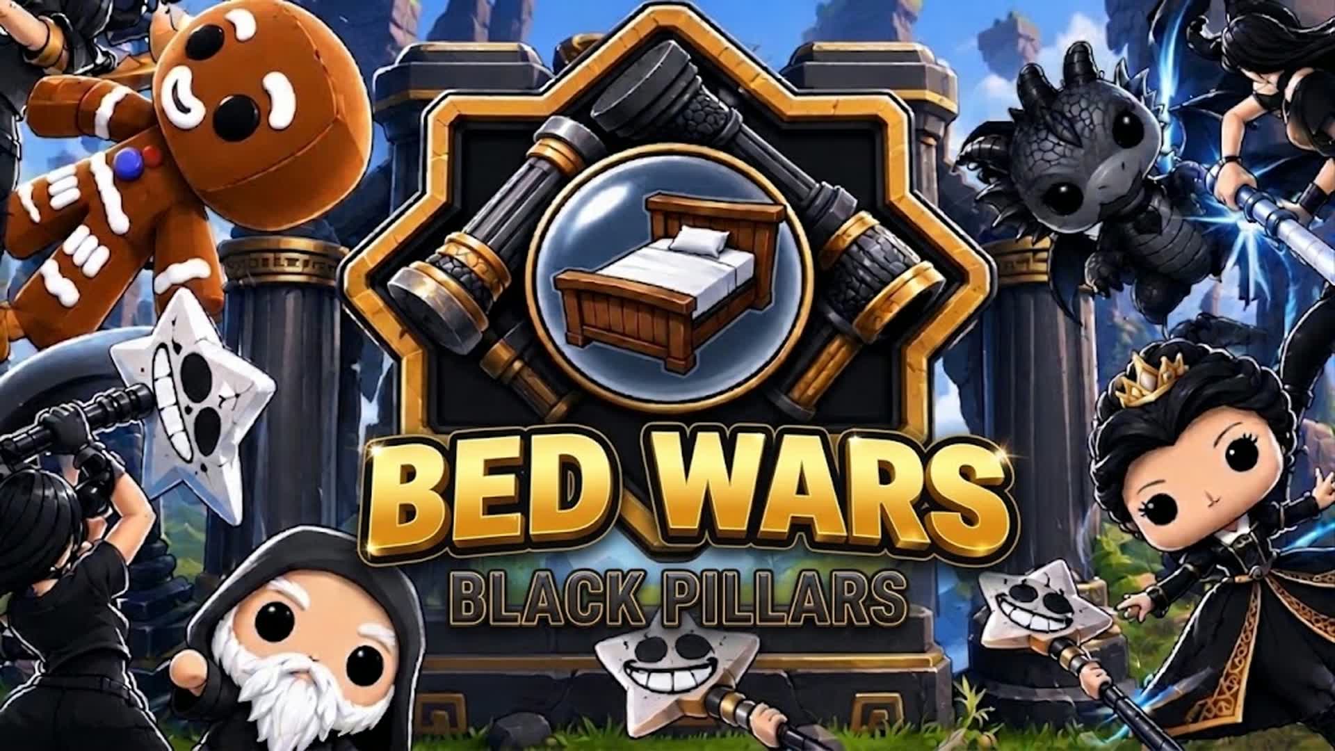 SHREK BED WARS PILARES OSCUROS