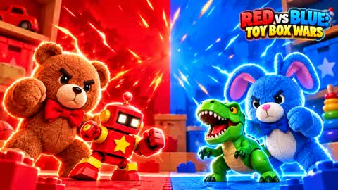 🧸 RED vs BLUE: TOY BOX WARS