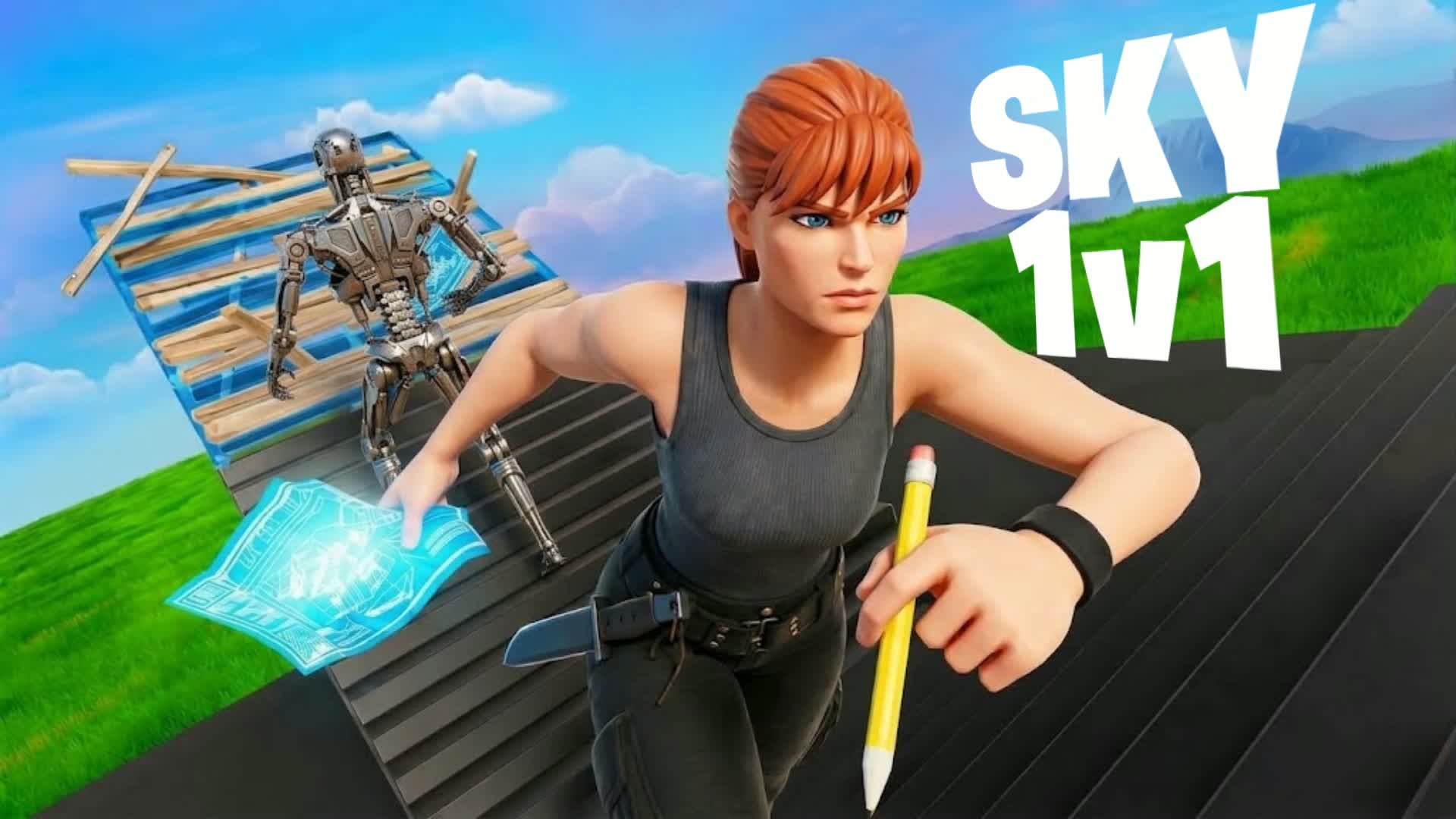 Sky 1v1 Build Fight