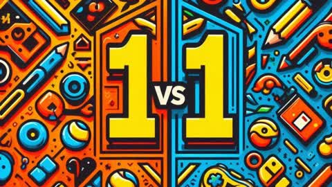 1 vs 1