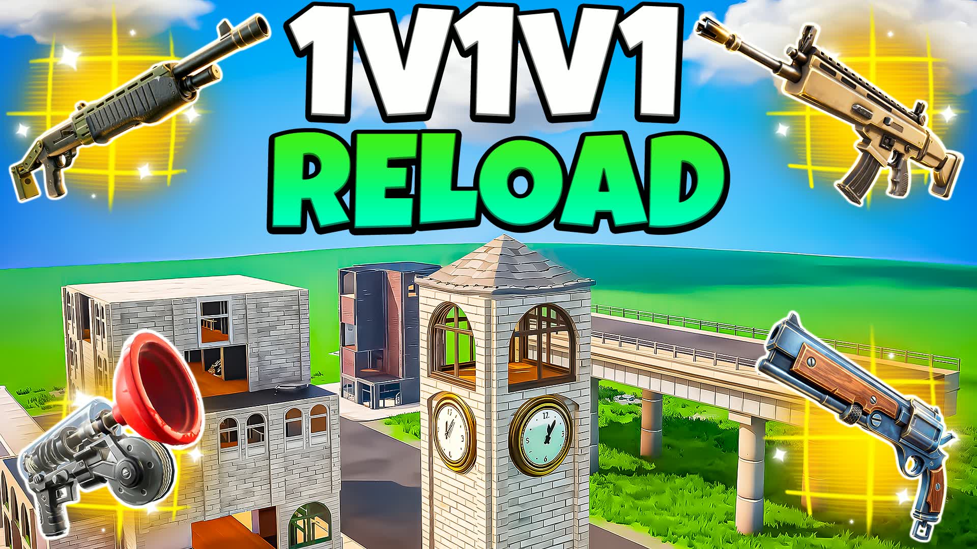 1V1V1タワーリロードゾーンウォーズ