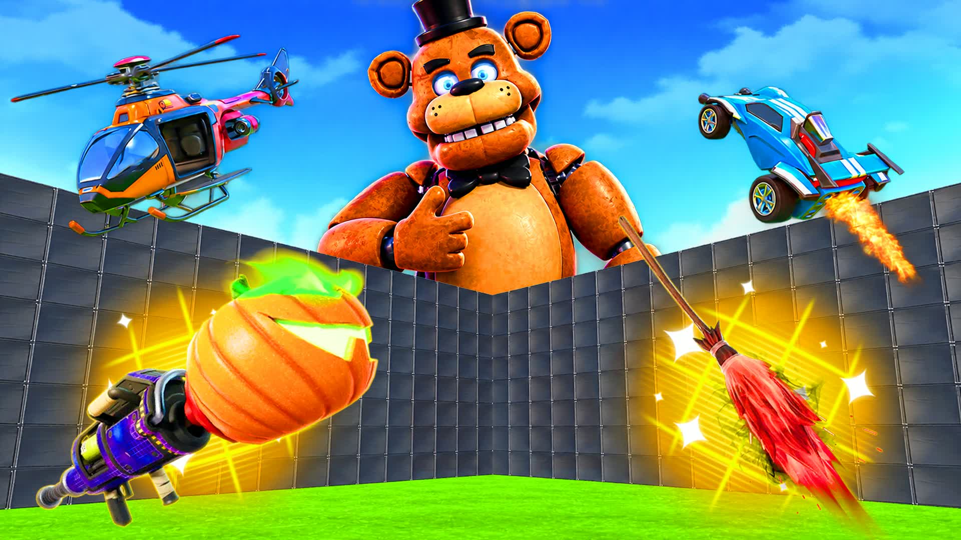 👻 FREDDY PVP -  EVERY GUN & 1V1 🎯