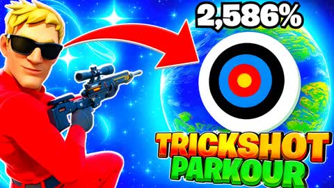 SUPER TRICKSHOT PARKOUR 100+🎯 EASY