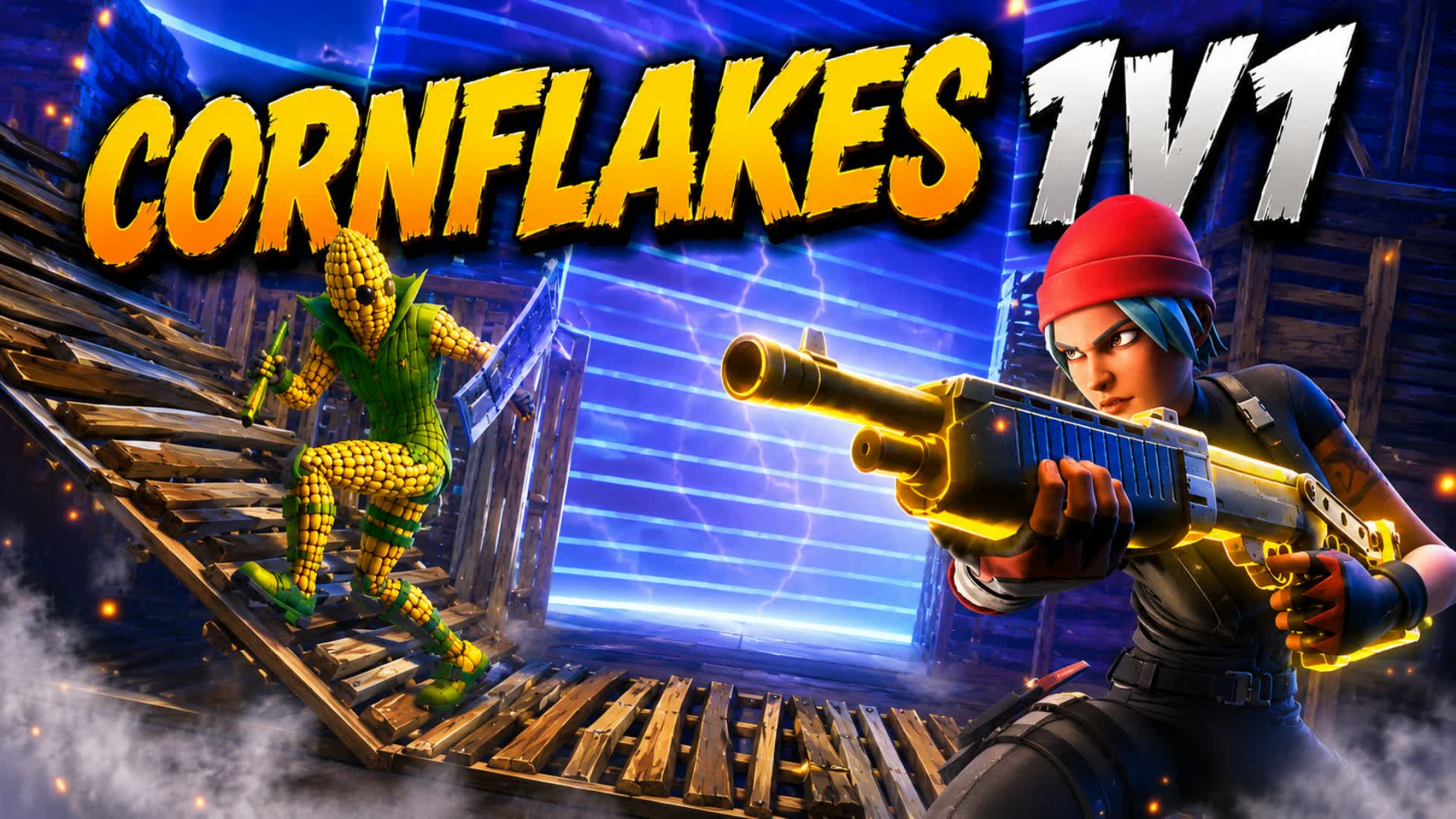 CORNFLAKE's Build Fight [1v1]