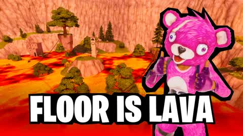FLOOR is LAVA deathmatch🌋All weapons!