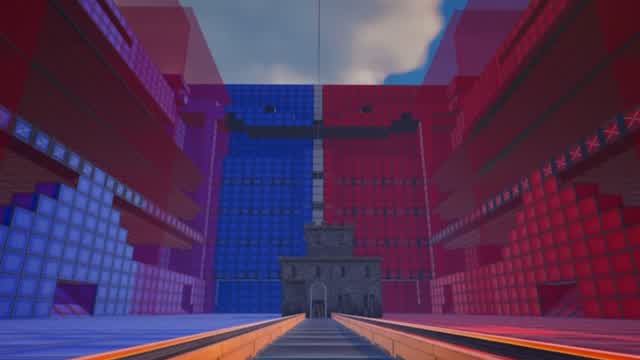 RED vs BLUE - MASSIVE Arena!!!