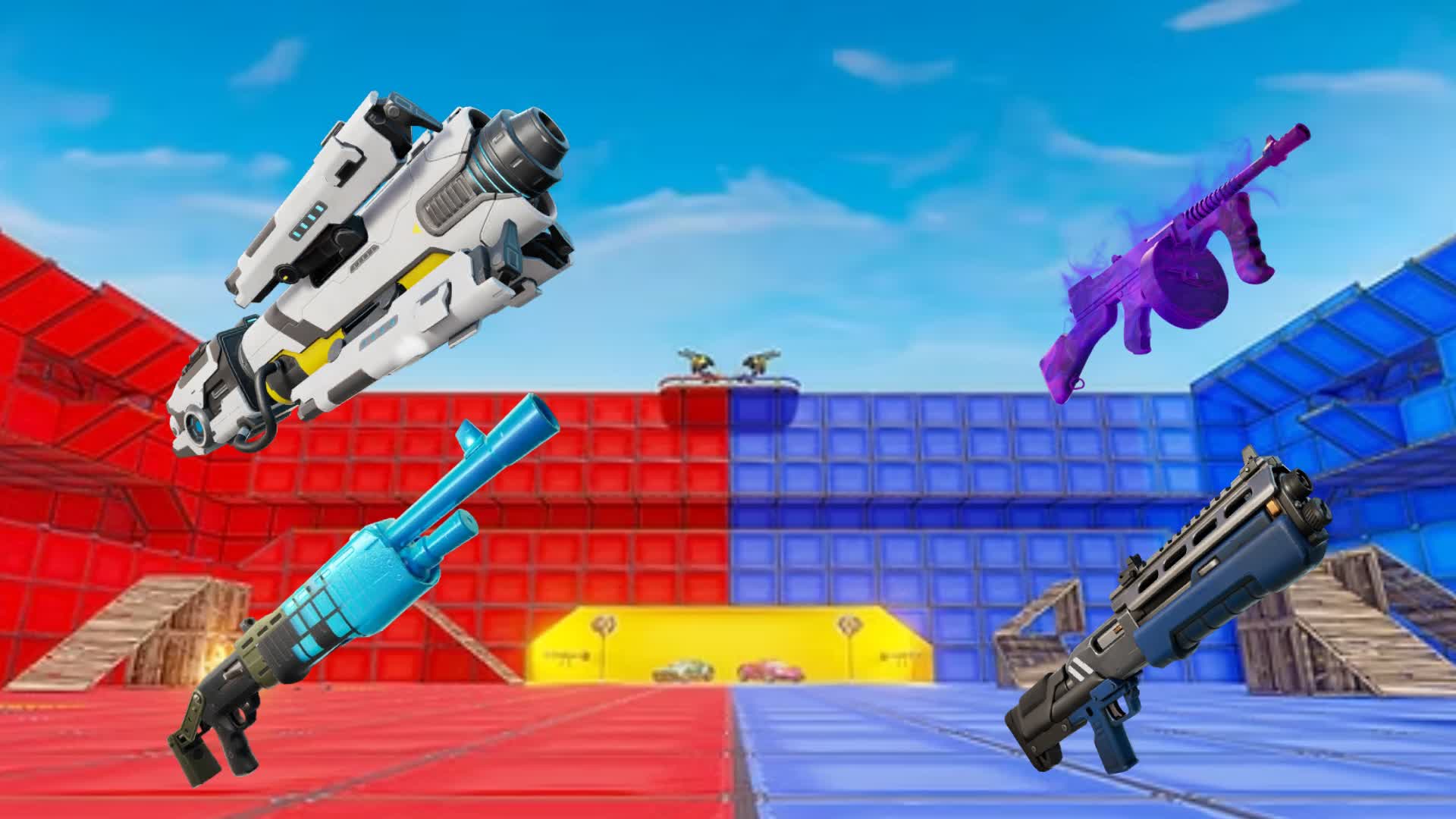 🔴Red vs Blue🔵 Arena