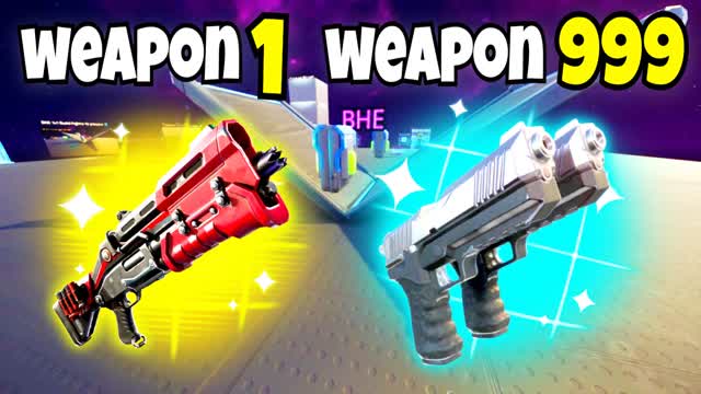 ALL WEAPONS GUN GAME 🔫 BUILD MODE 🛠️