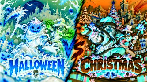 HALLOWEEN vs CHRISTMAS🎄🎃 HORROR & FEST