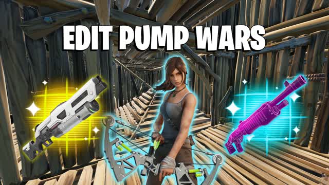 📝Lara Croft Edit Pump Wars📝