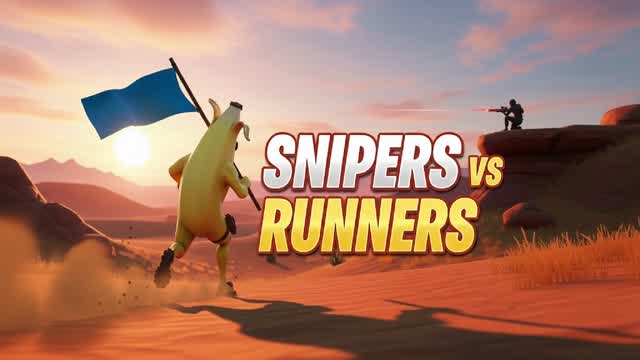 Snipers VS Runners 3D Desert
