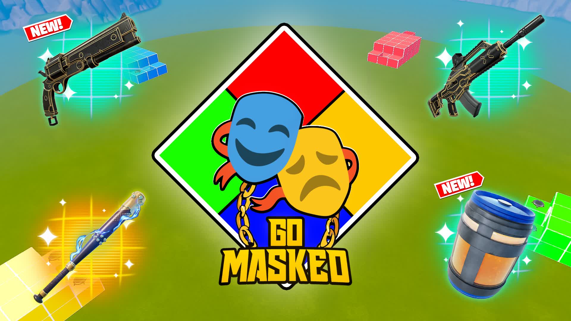 🎭 GO MASKED! Zone Wars 🌀