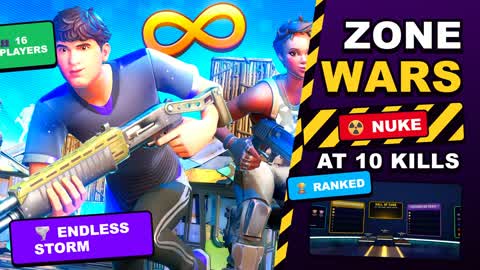 INFINITE ZONE WARS ⚡ STORM SURGE & NUKE