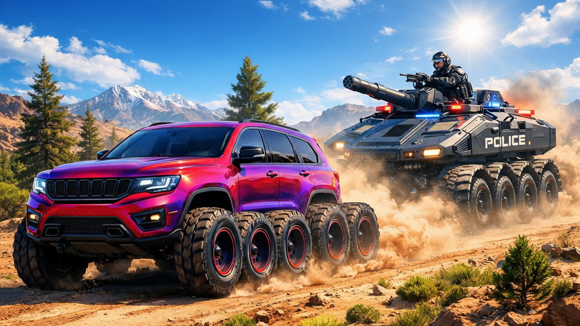 🚕🌲ダーティーな運転🌲🚕