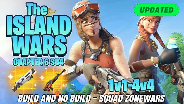 The Island Wars: CH6S04 🦸 1v1-4v4