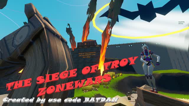Zonewars at The Siege of Troy UEFN