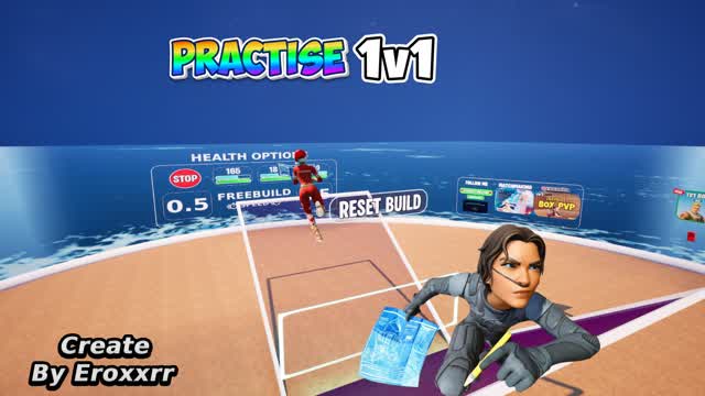 🏖️ 1V1  BUILDFIGHT TRAIN & CHILL 🏝️
