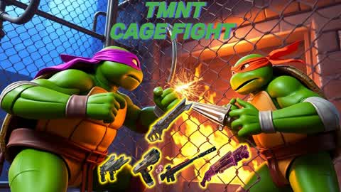 🐢TMNT Zone Wars Cage Fight