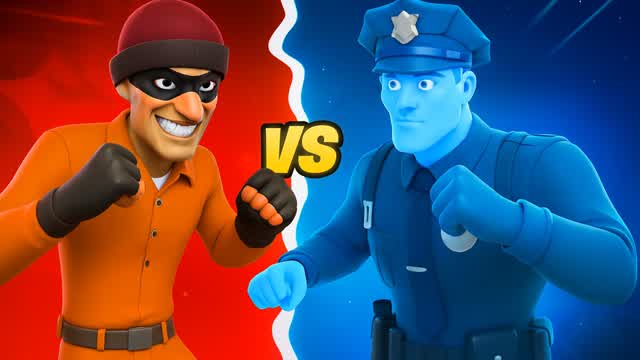 POLICE BLUE 🔵 VS BANDIT RED 🔴