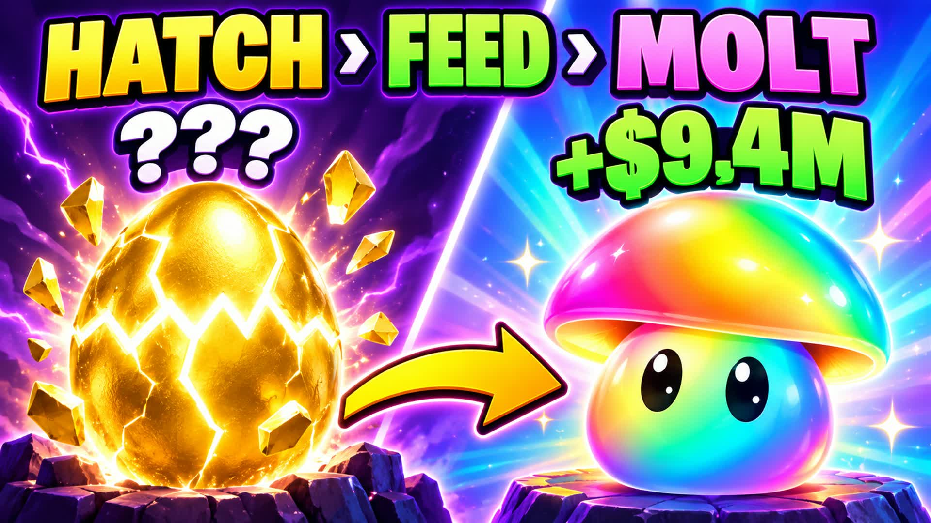 MOLT 🍄 Collect | Hatch | Feed