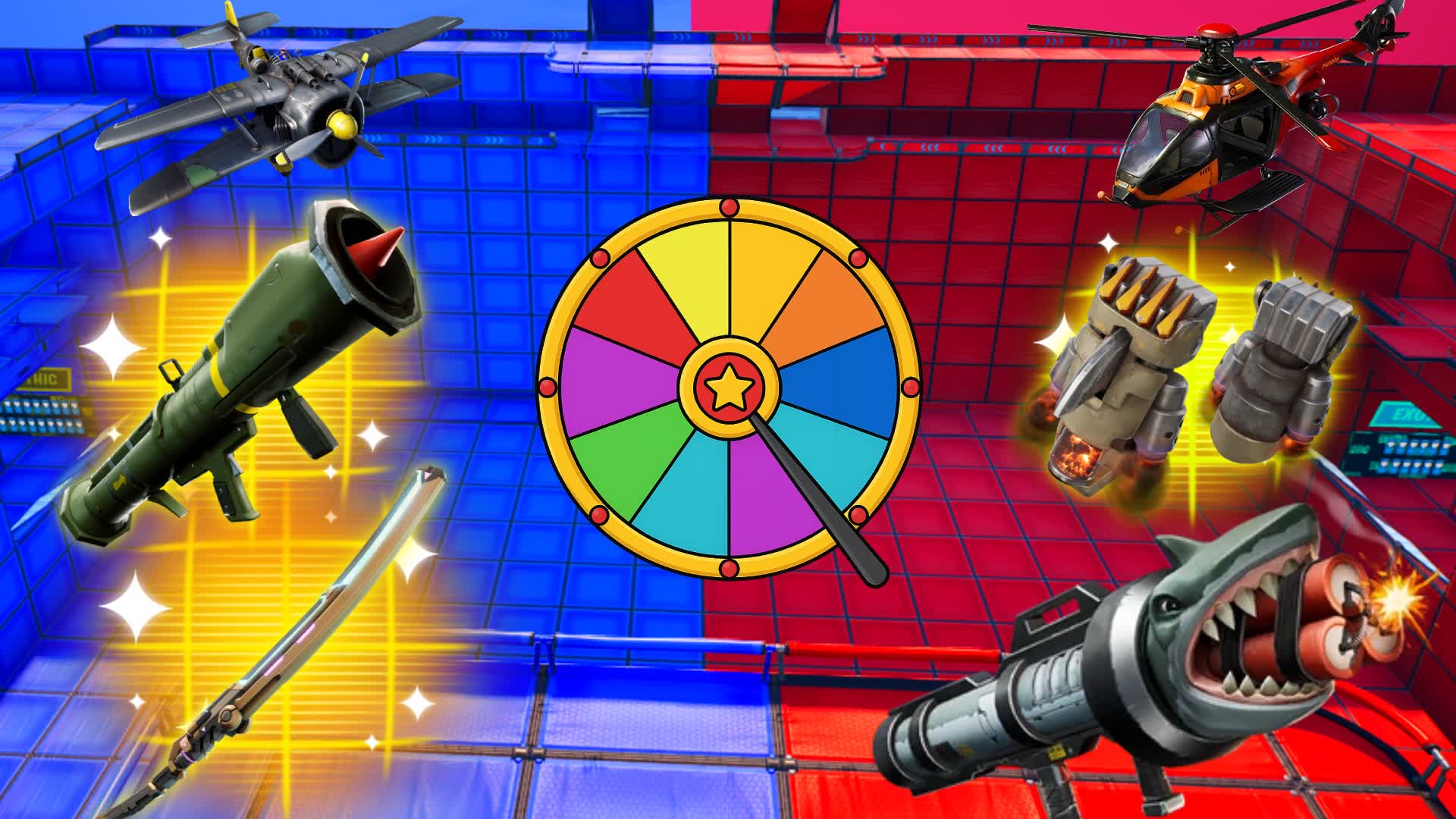 MEGA RED VS BLUE 1.0🔴🔵