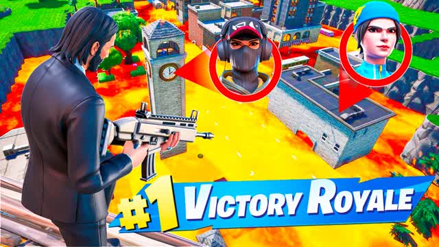 Floor is Lava Zone Wars | Spazzy